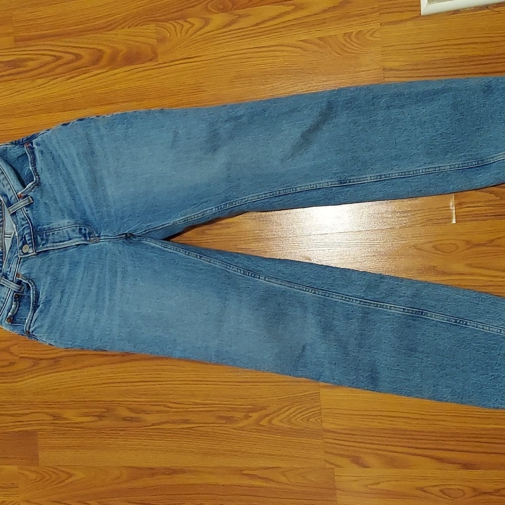 Abercrombie and Fitch High Rise Dad Jeans